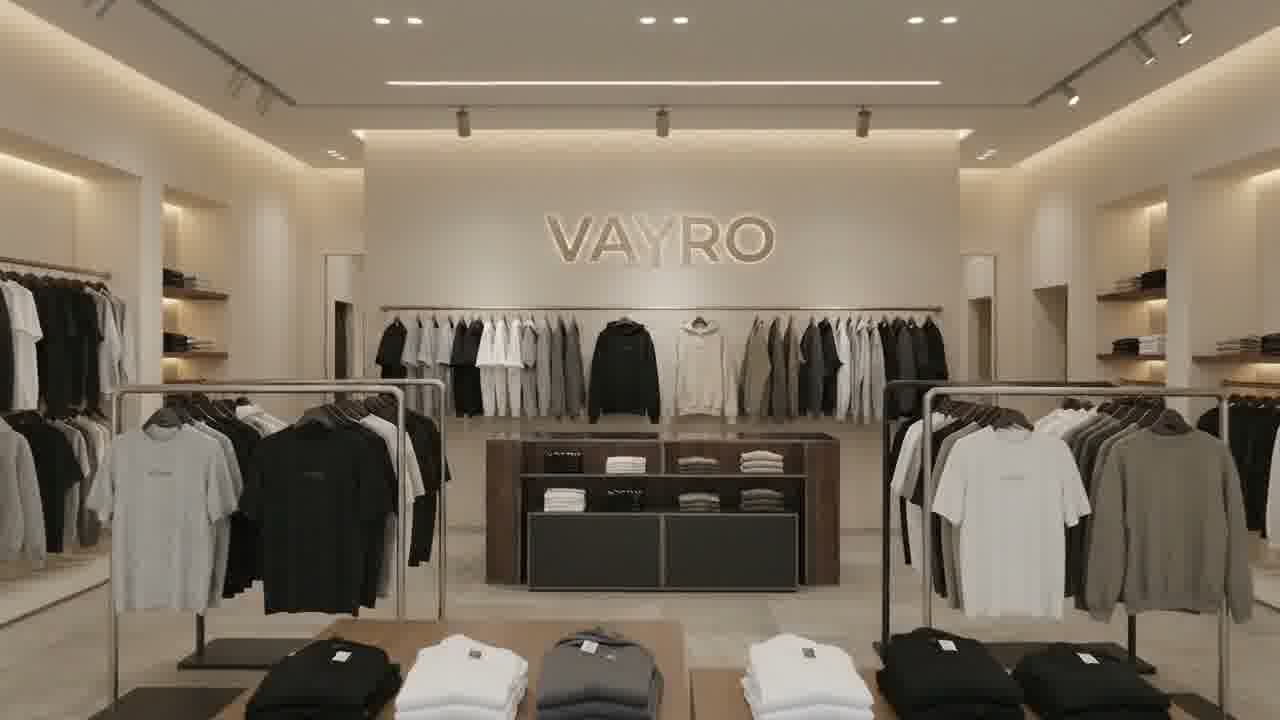 Inside the VAYRO flagship store